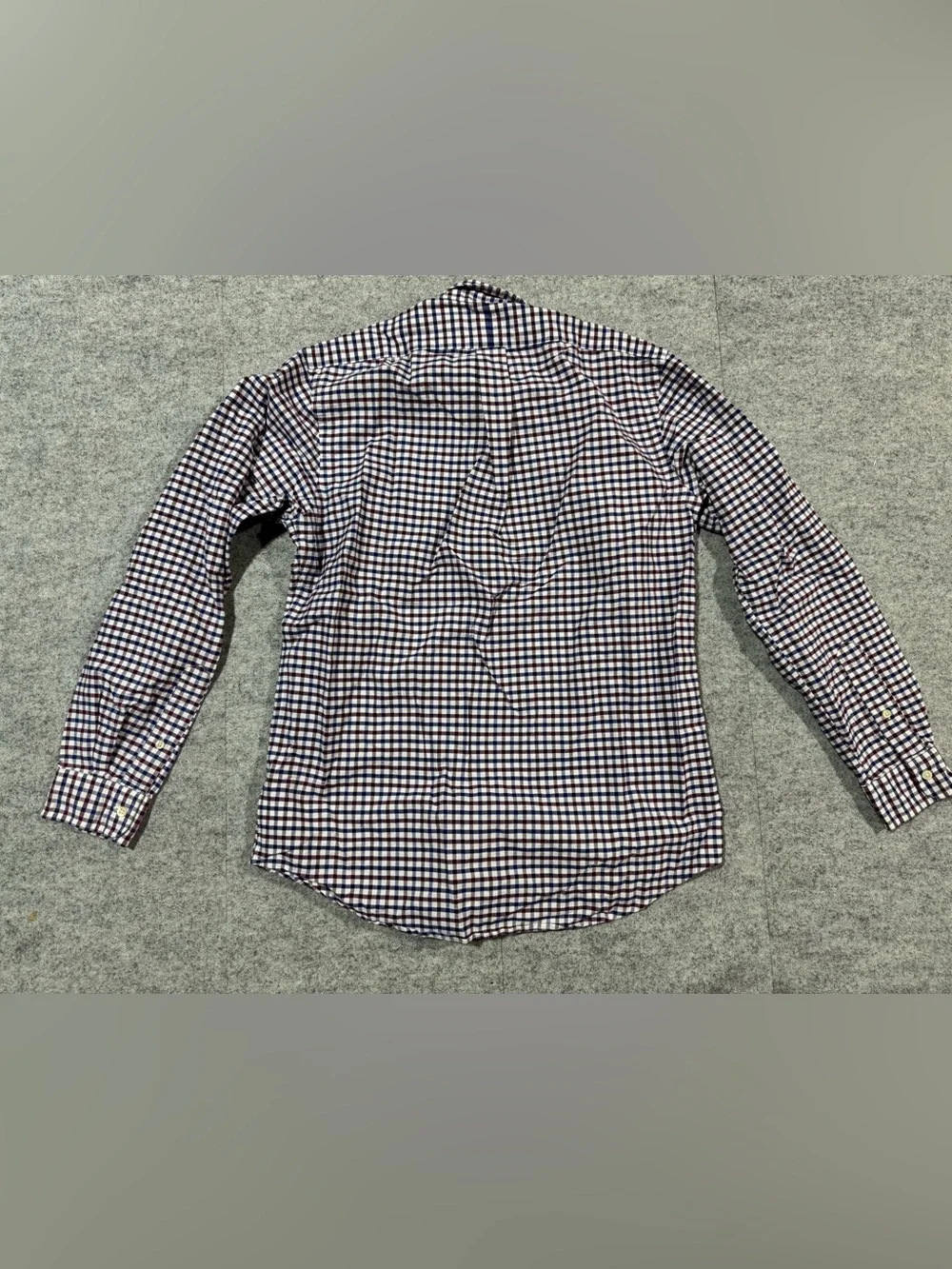 Polo Ralph Lauren Long Sleeve Button Down Shirt Red Blue White, Men’s Size M
